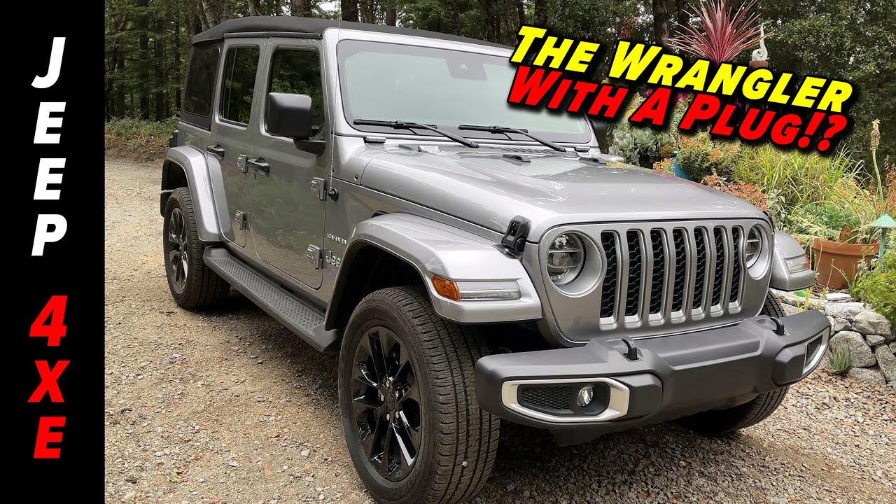 The First Jeep With A Plug Won't Be The Last | 2022 Jeep Wrangler 4xe Plug  In Hybrid - YouTube