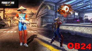 FREE FIRE MAX OB24 VÀ KỸ NĂNG KÉO TÂM LỤC BẠC CỦA SLENDERMAN | Thử Thách SlenderMan