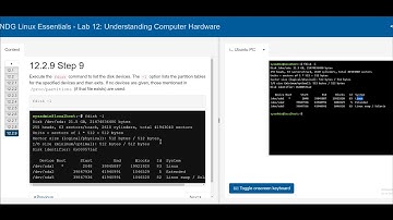Intro to Linux | Cisco Lab12 | Understanding Computer Hardware