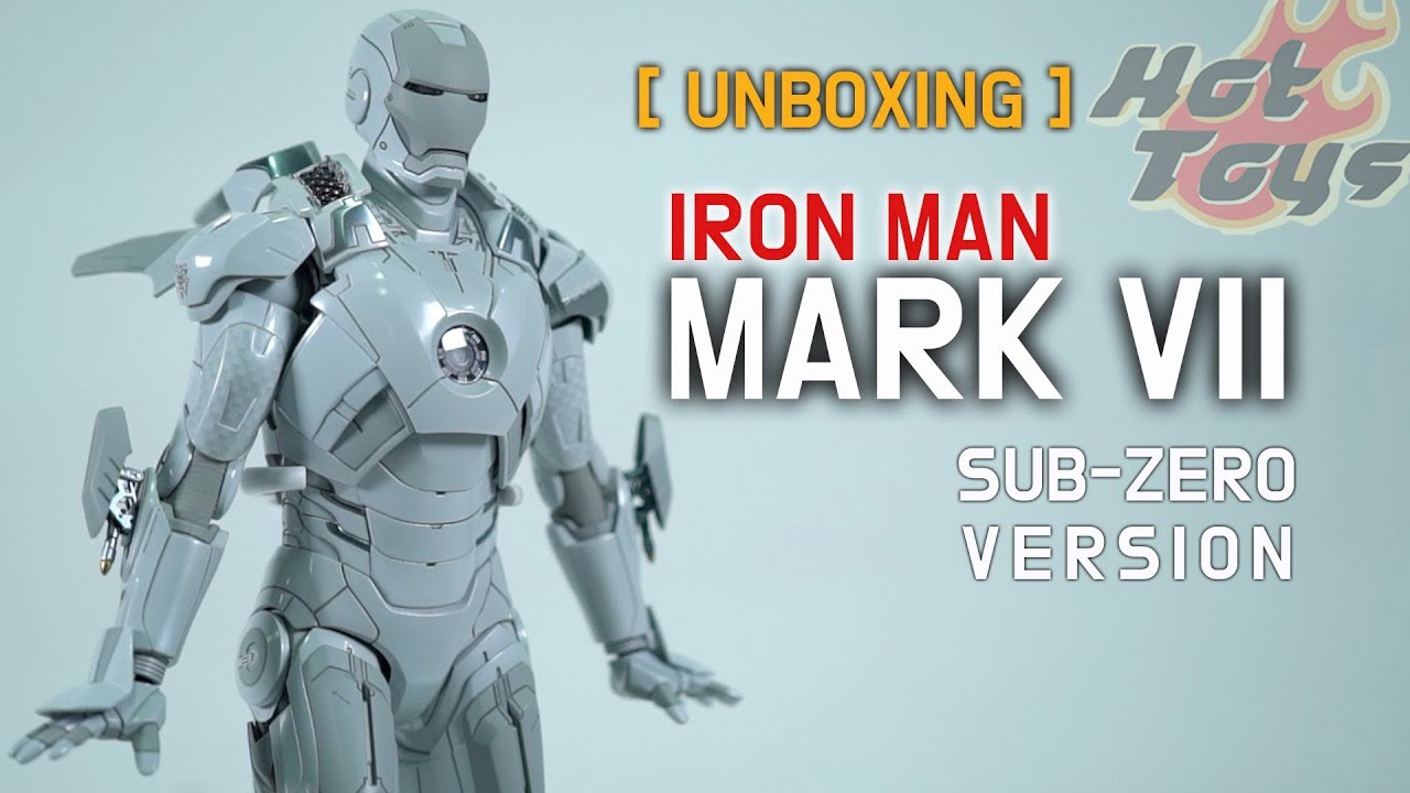 UNBOXING IRON MAN MARK7 SUB ZERO VERSION(AVENGERS) by hot toys - YouTube