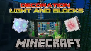 MINECRAFT: Build Underwater Base with Decoration Block and Light (Addons make by Addons Maker) screenshot 5