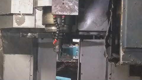 Spindle tool clamp unclamp with ATC in makino s33 spindle