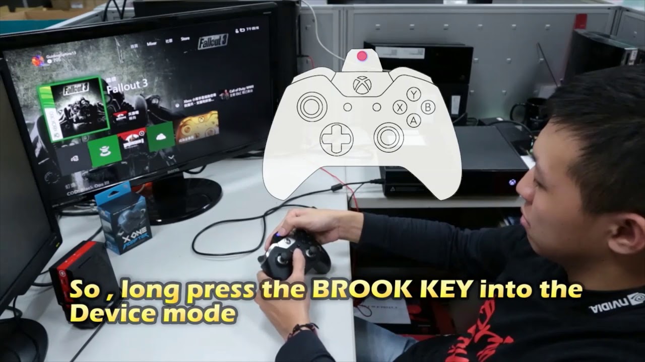 Brook X One Adapter How to pair with Xbox One console YouTube