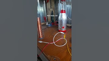 mini spark gap tesla coil #teslacoil #arcs