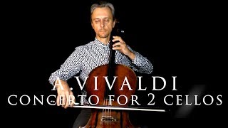 Vivaldi G minor Concerto for 2 cellos Suzuki Cello Book 6 SLOW TEMPO | Play Along with Cello Teacher