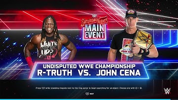 WWE 2K25 | R-Truth vs. John Cena