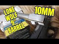 Lone wolf 9 pouces 10 mm augmentation de la vitesse glock 40