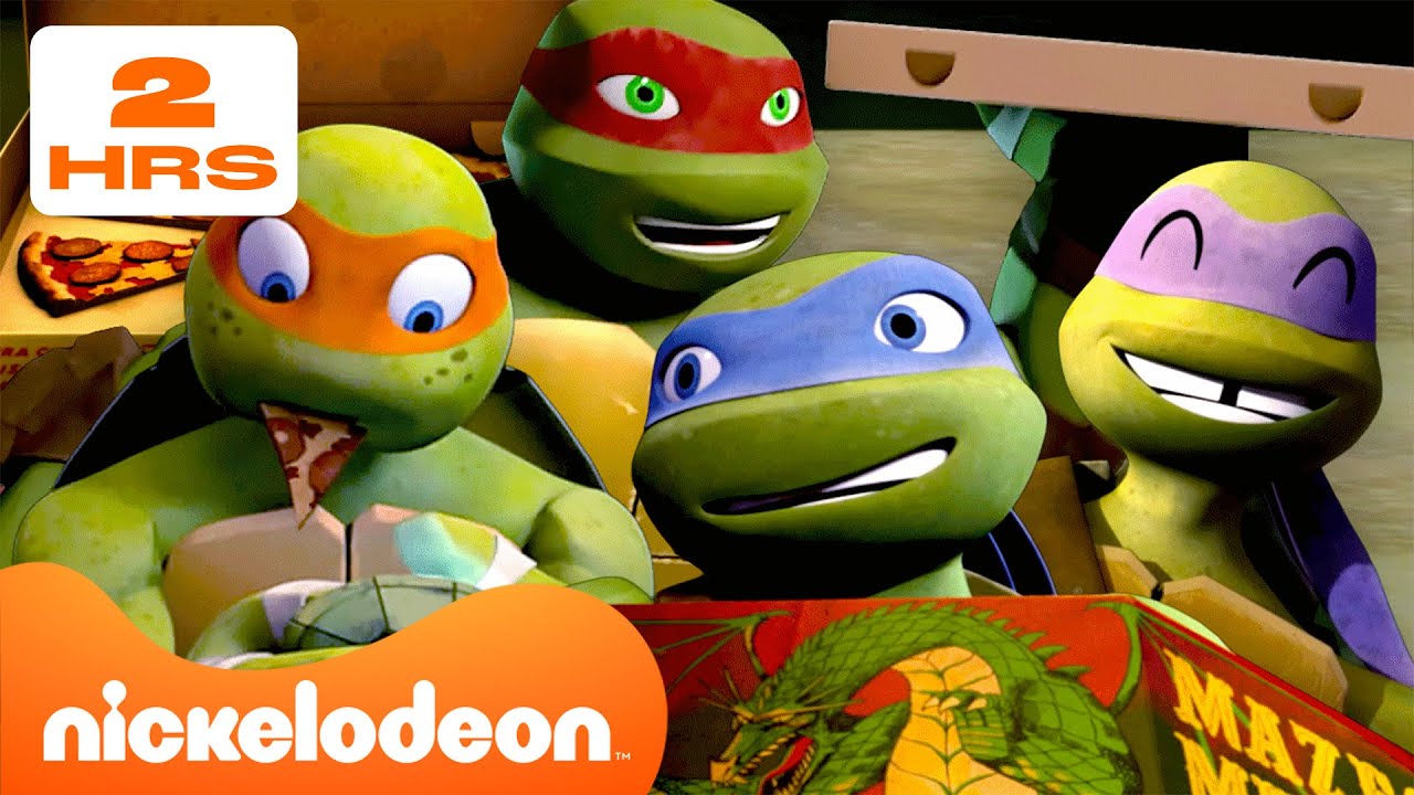 Les Tortues Ninja | Que font les Tortues Ninja hors combat ? 🐢 | Nickelodeon France