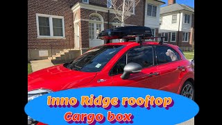 Inno ridge rooftop cargo box, Fiat 500x