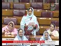 MNA Ms. Akhtar Bibi expresses her views during Federal Budget 2026-27