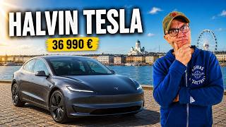 HALVIN TESLA - KANNATTAAKO MODEL 3 RWD OIKEASTI?
