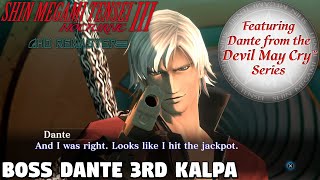 Shin Megami Tensei 3 Nocturne HD Remaster - Boss Dante 3rd Kalpa