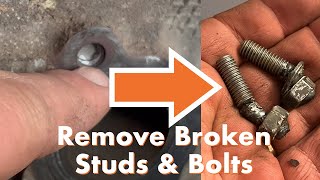 Removing Broken Studs or Bolts from an Aluminum Engine Block