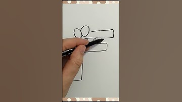 How To Draw Alphabet Lore Letter F  #viral #cute #art #2024 #tutorial #shorts #fyp