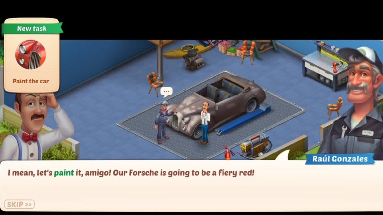 Homescapes Garage Area Renovation Part 4 YouTube