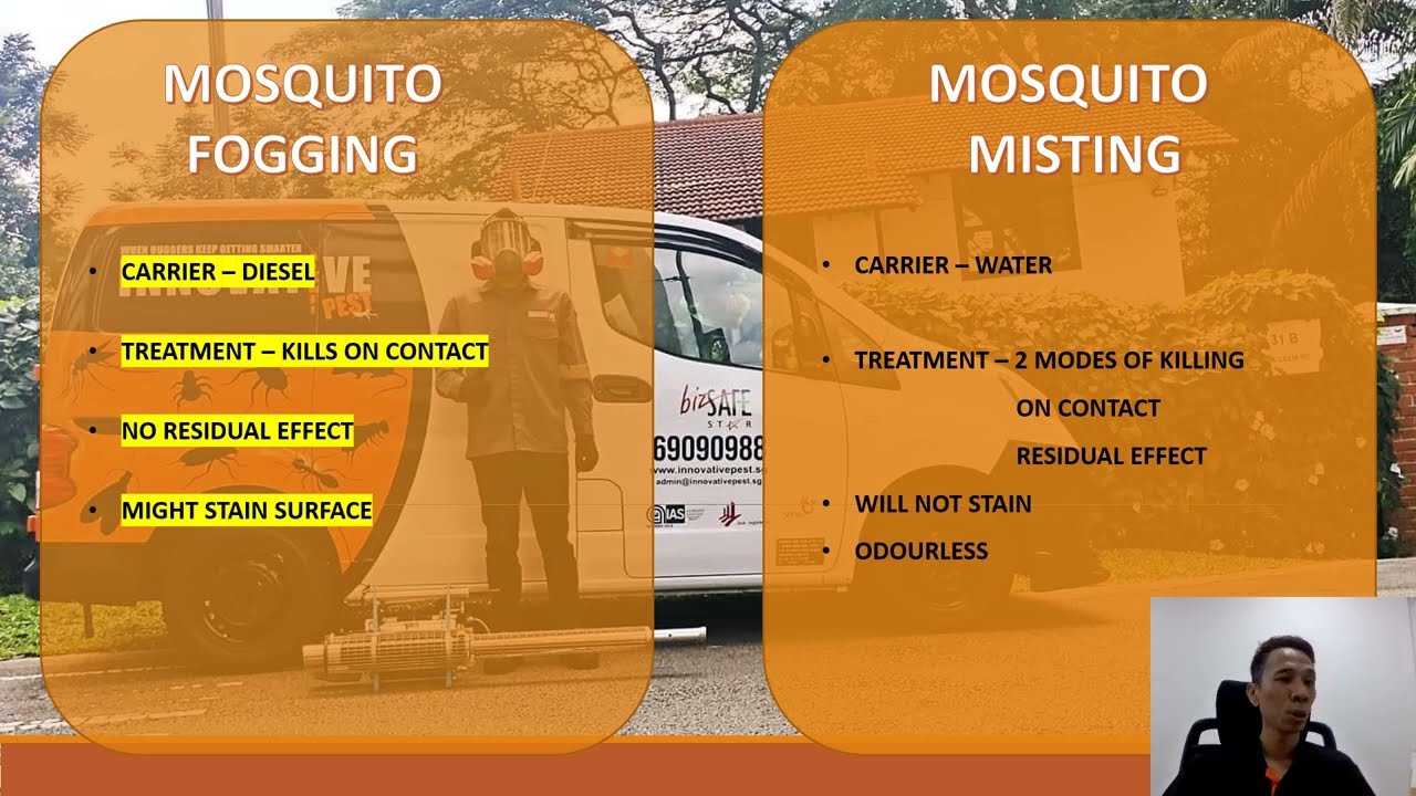Difference Between Mosquito Fogging and Mosquito Misting