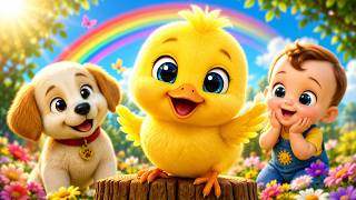 Little Chick's New Best Friend! 🐥 | Baby & Buddy Adventures 🐶👶 | Nursery Rhymes