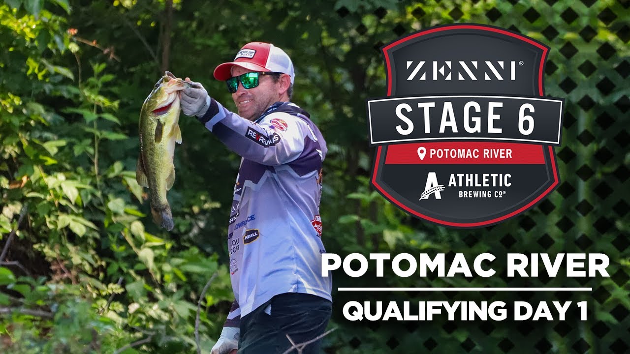 Bass Pro Tour | Stage 6 | Potomac River | Qualifying Day 1 Highlights