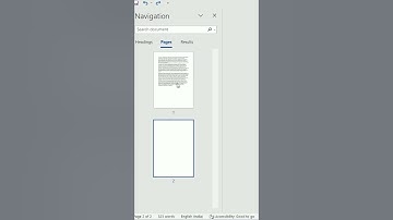 blank page deletion in MS WORD #shorts #msword
