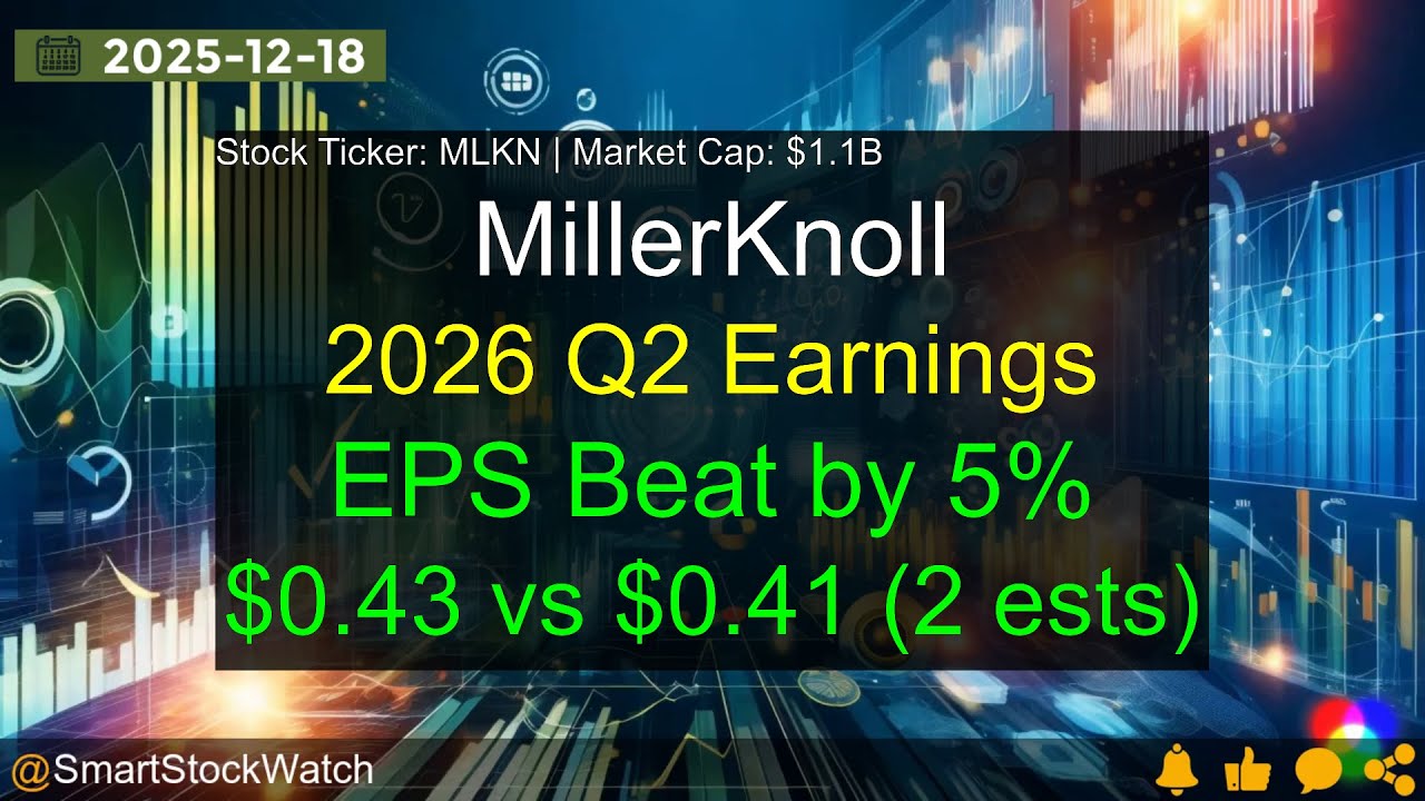 MillerKnoll (MLKN|$1.1B) - 2026 Q2 Earnings Analysis