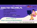 AJ Technologys | D365 F&amp;O Project Propertites | +91-8096839979