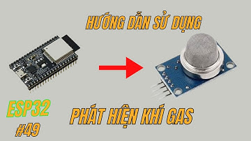 [Lập trình ESP32] Bài 49 - Hướng Dẫn Sử Dụng Cảm Biến Phát Hiện Khí Gas MQ2