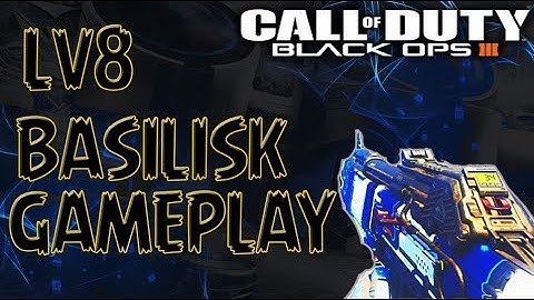 *NEW* LV8 BASILISK GAMEPLAY! DLC WEAPON GAMEPLAY! CALL OF DUTY BLACK OPS 3 "LV8 BASILISK" GAMEPLAY