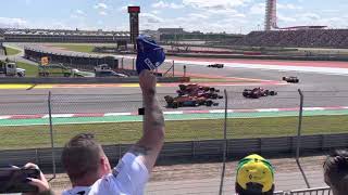 COTA F1 Turn 12 Grandstands view, 2021