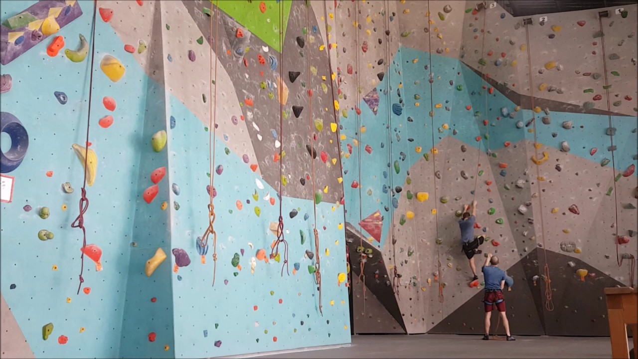 Rock Climbing at Rock Domain, Bangkok