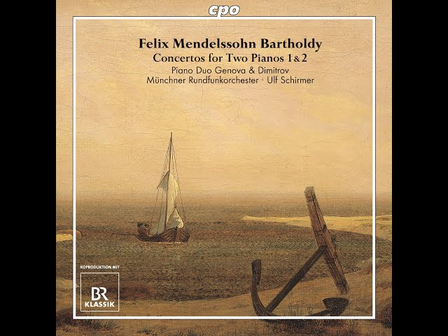 Mendelssohn - Concerto pour 2 pianos & orch n°1: Finale : Duo Genova & Dimitrov / Orch Radio Munich / U.Schirmer