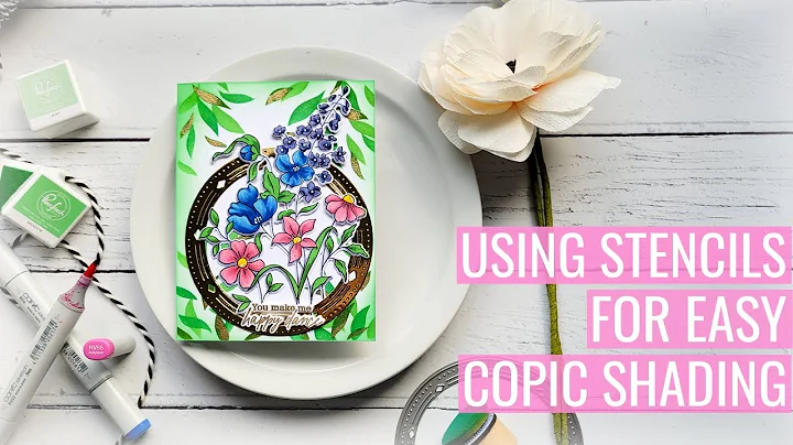 Using Stencils for Easy Copic Shading: Police Vs F...