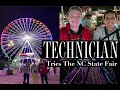 Technician tries the nc state fair
