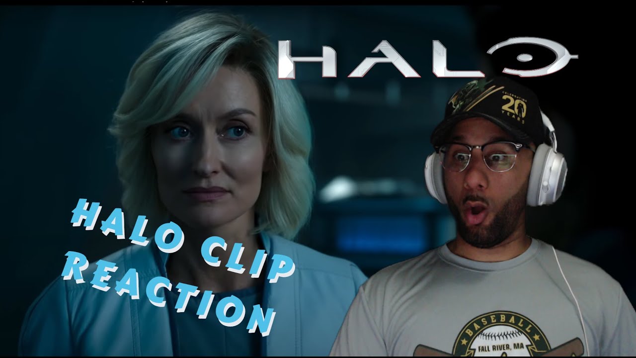 HALO CLIP REACTION Halo TV Series - Exclusive Official Clip (2022) | IGN Premiere