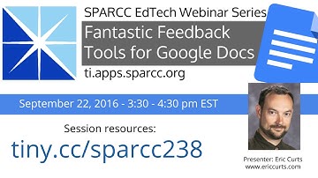 Fantastic Feedback Tools for Google Docs