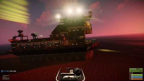 RUST YACHT. RUST + AUTO TURRET SAM SITE LUX LIVING.