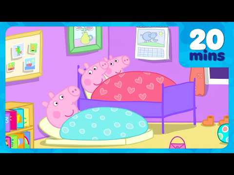 George Stays up LATE ⏰ BRAND NEW Peppa Pig Episodes | 20 minutes