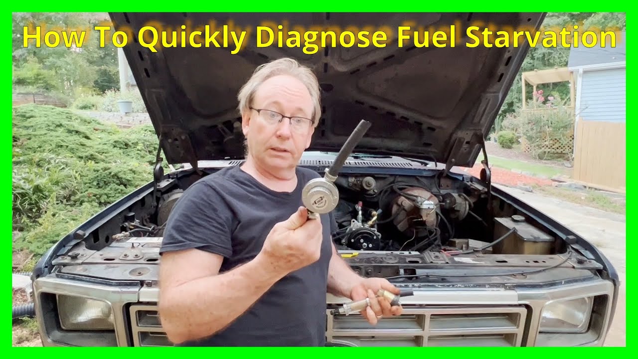 How to Quickly Diagnose Fuel Starvation YouTube