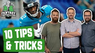 Fantasy Football 2019 - 10 Tips & Tricks to Win Your Fantasy Football League - Ep. #754