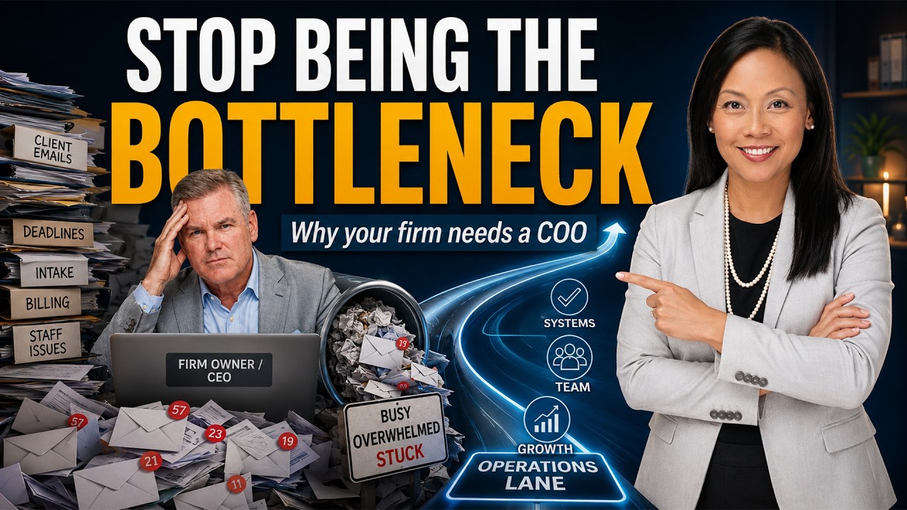 When Should You Hire a COO for Your Law Firm? How to Know You're Ready for a Chief Operating Officer
