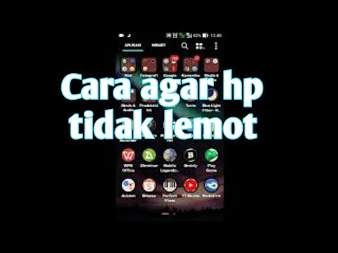 Cara agar hp tidak lemot 