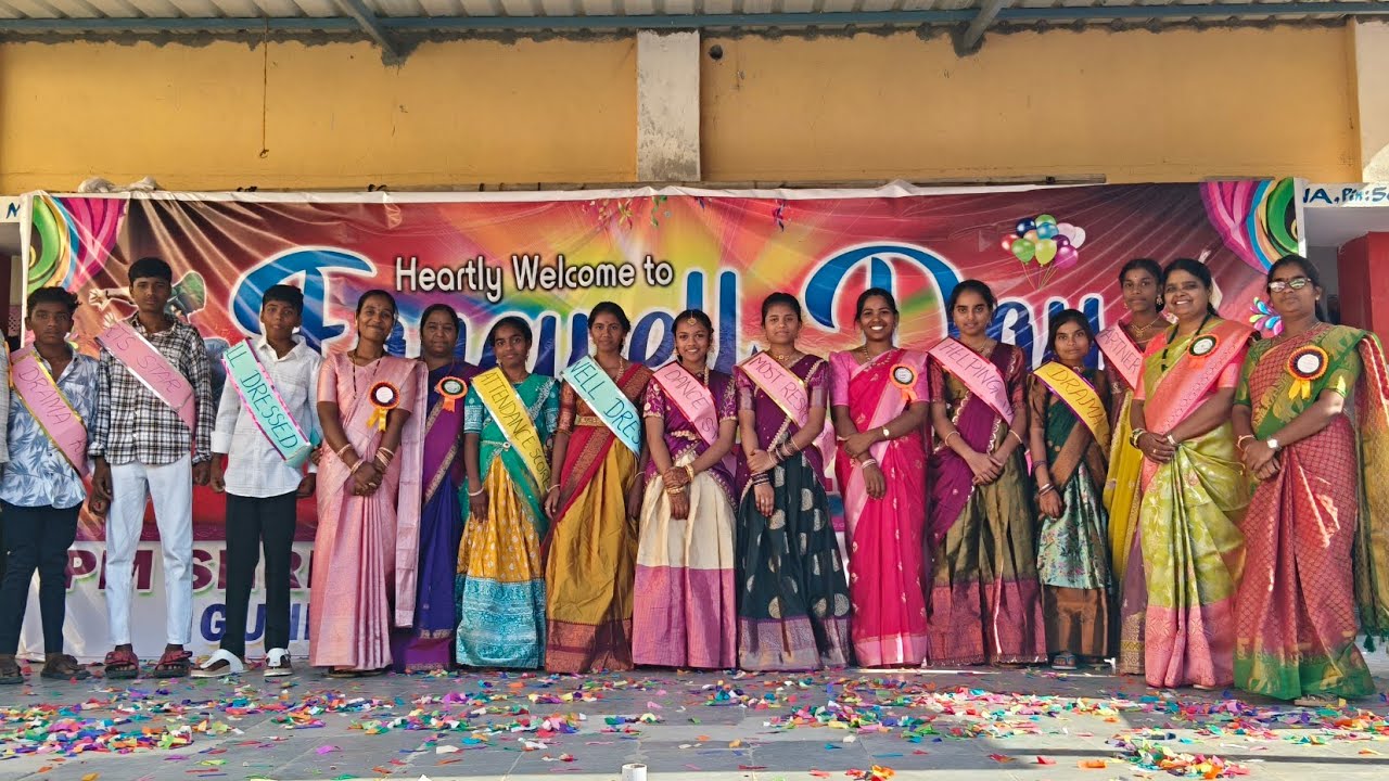 Farewell party dance by our 10th class students #tgmsgundala #farewell ...