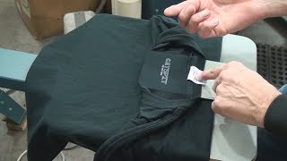 Screen Printing Tee Shirts: How To Tag Print Inside The Collar Screen Printing Tee Shirts: How To Tag Print Inside The Collar