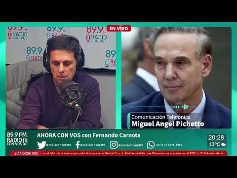 Miguel Angel Pichetto - Auditor General de la Nación | Ahora Con Vos