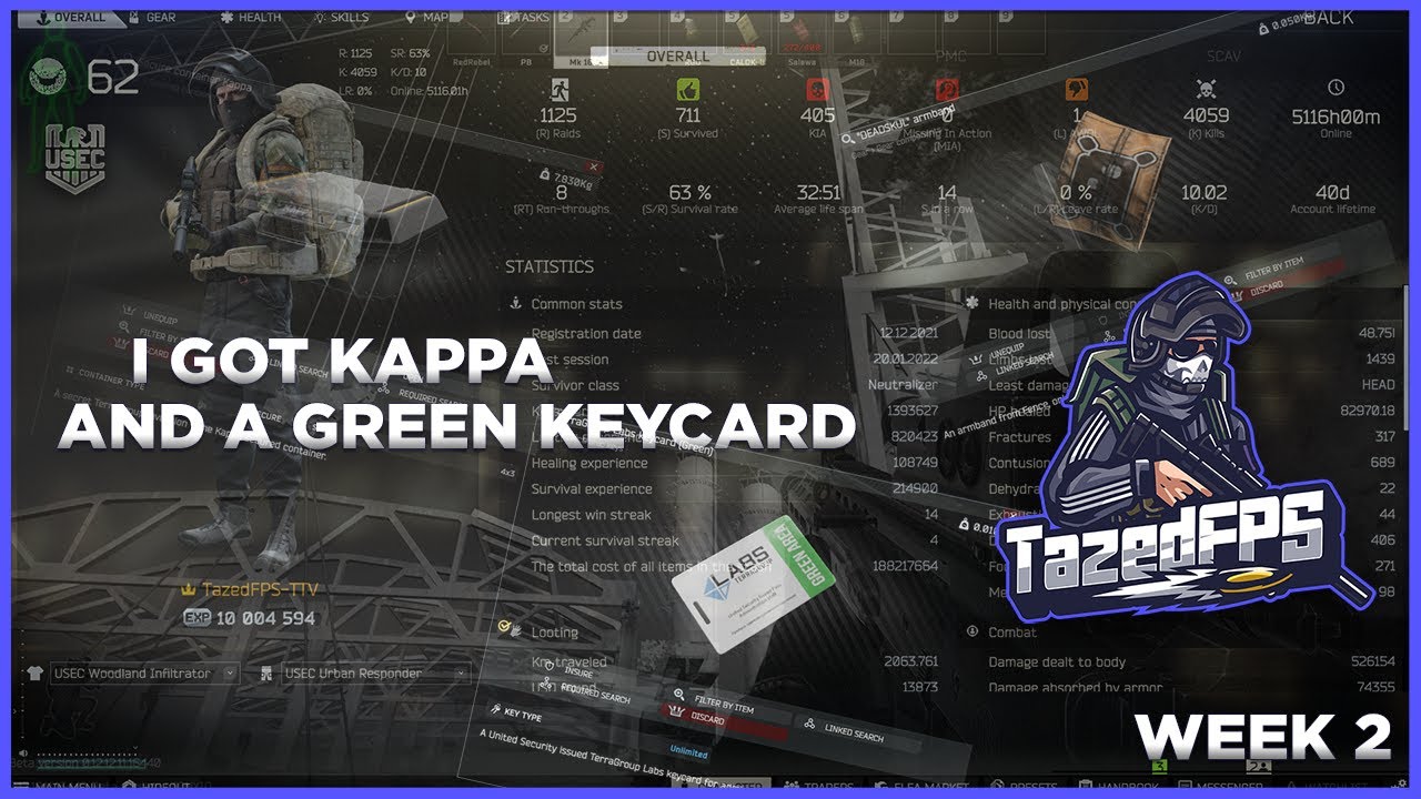 I got Kappa and a Green Keycard?!?! - Patch 12.12 - YouTube