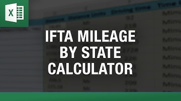 IFTA Mileage by State Calculator: Simplify IFTA Tax Reporting