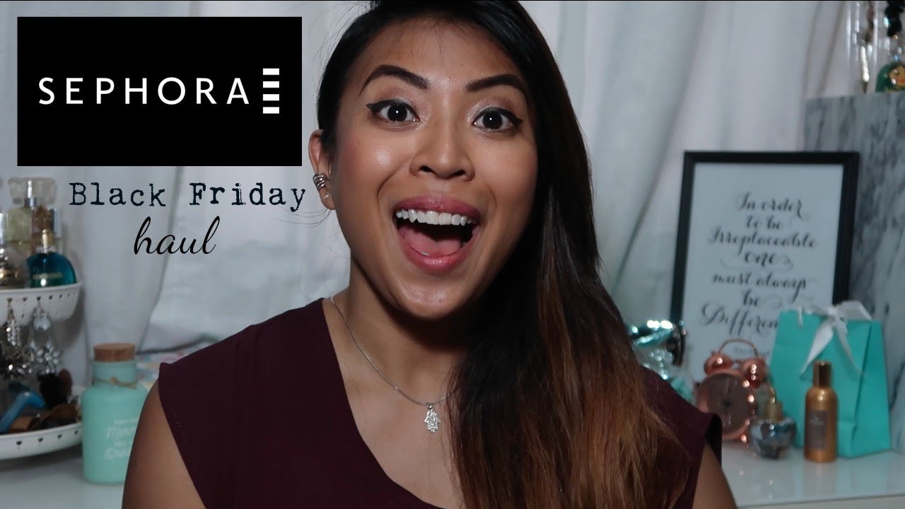 Sephora Black Friday 2017 YouTube