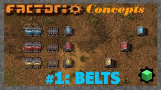 Factorio Concepts Belts