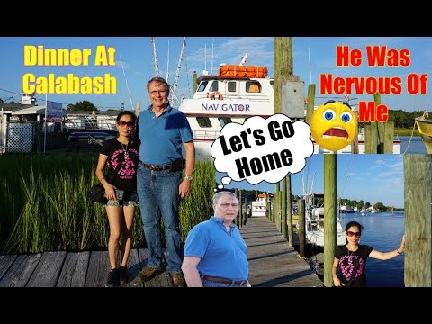 Travel Vlog Filipina Married To American Life In USA Dinner At Calabash NC+Strolling At the Dock