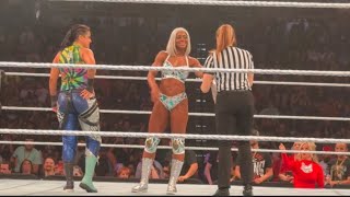 Jade Cargill & Bayley vs Damage Ctrl Full Match - WWE Live