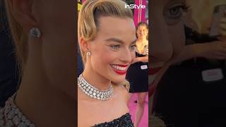 Margot Robbie at the #BarbieTheMovie premiere as “Solo in the Spotlight” Barbie from 1960!